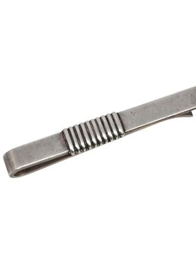 Georg Jensen Denmark 52A Sterling Silver Tie Bar Clip #24547